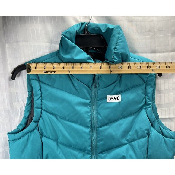 Faded Glory Women Vest Color Green Mint Lining Polyester  Vest Size M (8-10) - Picture 3 of 16